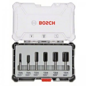 Sada drážkovacích fréz s 6mm vřetenem Bosch 2607017465