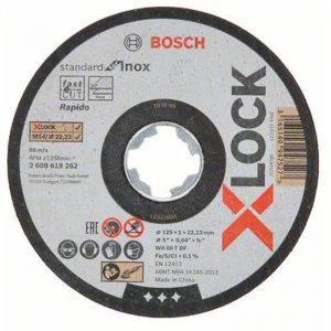 Řezný kotouč na kov Standard for Inox 125mm Bosch X-LOCK 2608619267